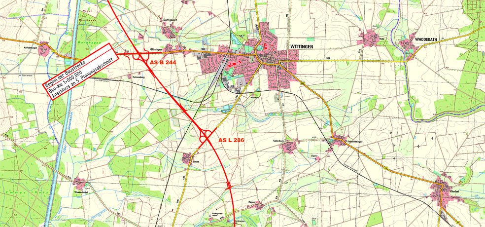 Neubau der Bundesautobahn 39