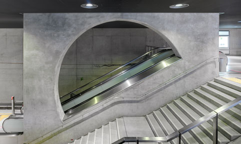 Nord Süd Stadtbahn_Treppe