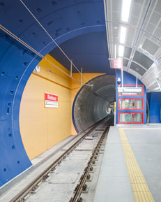 Nord Süd Stadtbahn_Rathaus Haltestelle