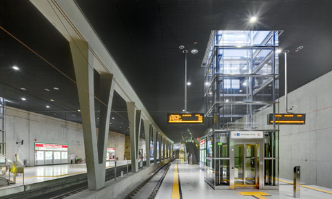 Nord Süd Stadtbahn_Rathaus Haltestelle_3