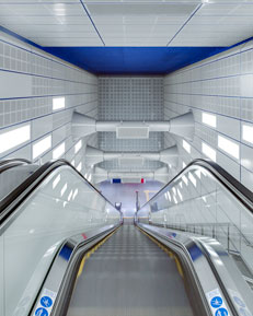 Nord Süd Stadtbahn_Rolltreppe
