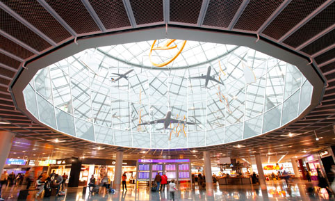 Flughafen Frankfurt Landebahn A plus