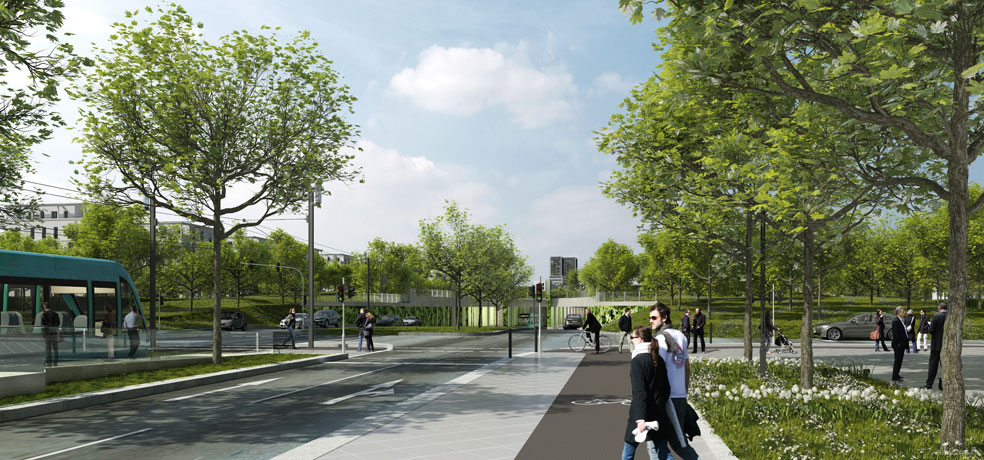 Boulevard Mitte_Europaviertel Ost