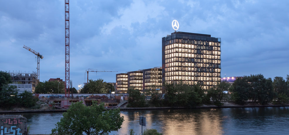 Mercedes Benz Sales Headquarters Berlin Structural Framework