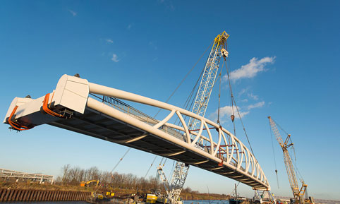 Fußgängerbrücke Hamm