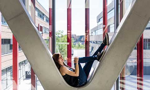 Campus HRW Hochschule Ruhr West Mensa Tragwerk