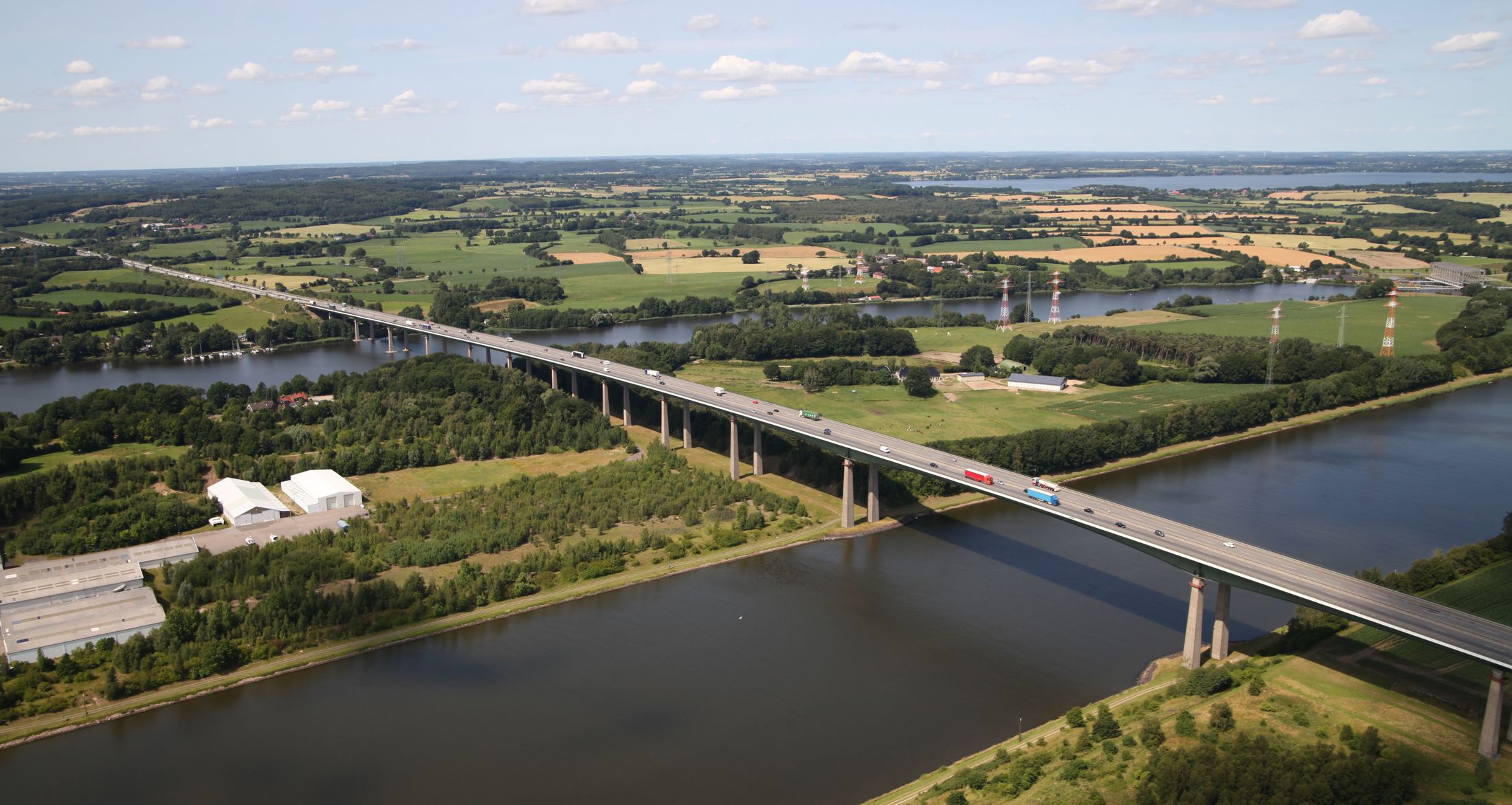 Bestandsbauwerk Rader Hochbrücke