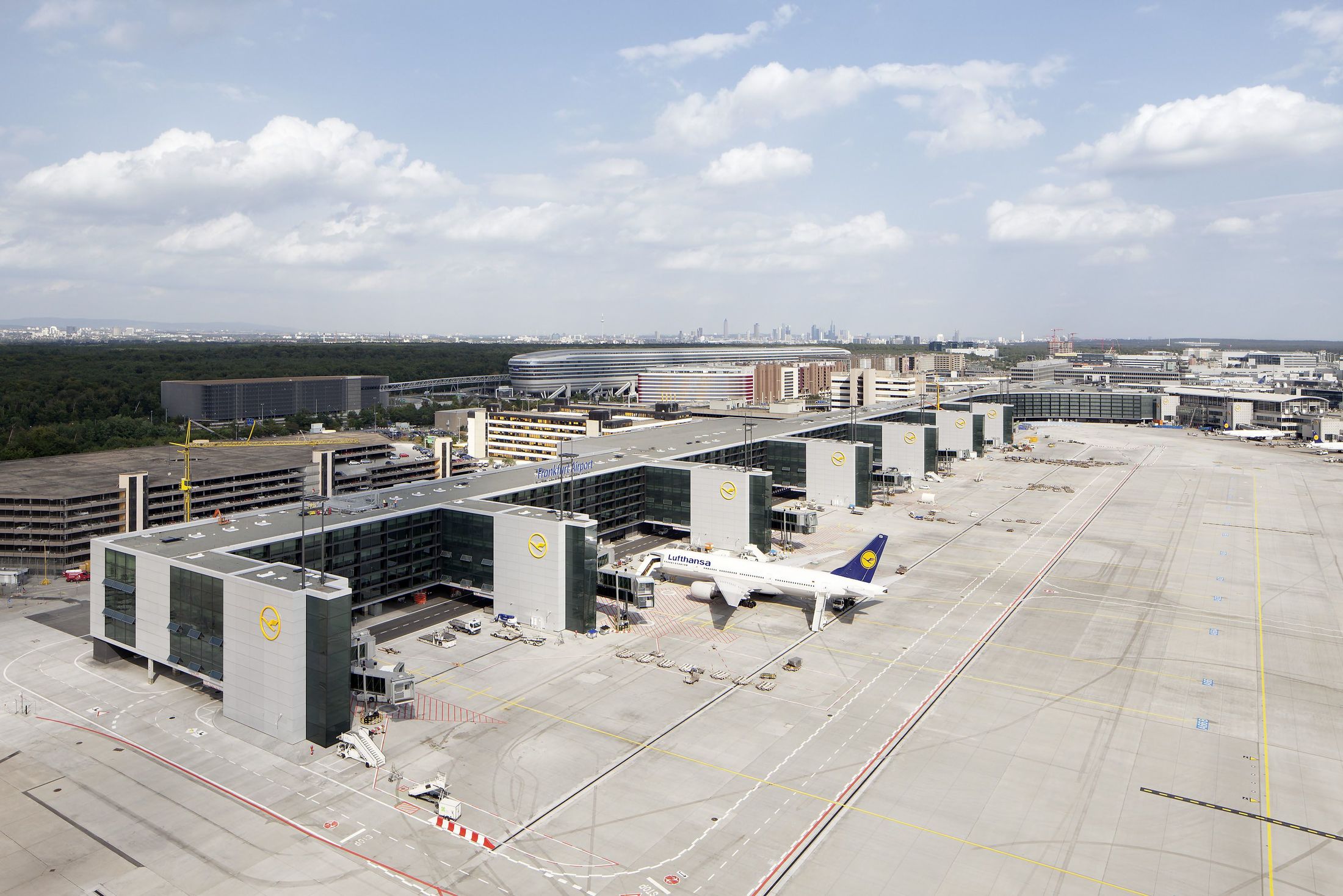 Flughafen Frankfurt Neubau Flugsteig A plus 