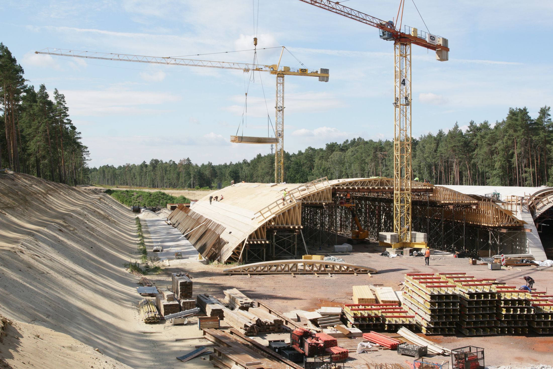 A14 Baustelle Dolle-Lüderitz