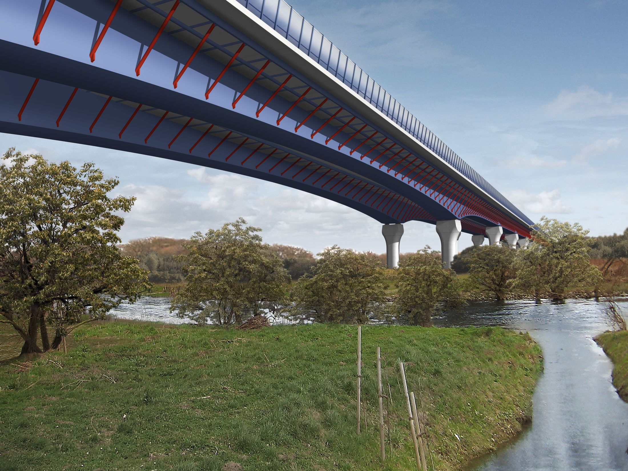 Lennetalbrücke A45 Hagen Brücke Brückenverschub 