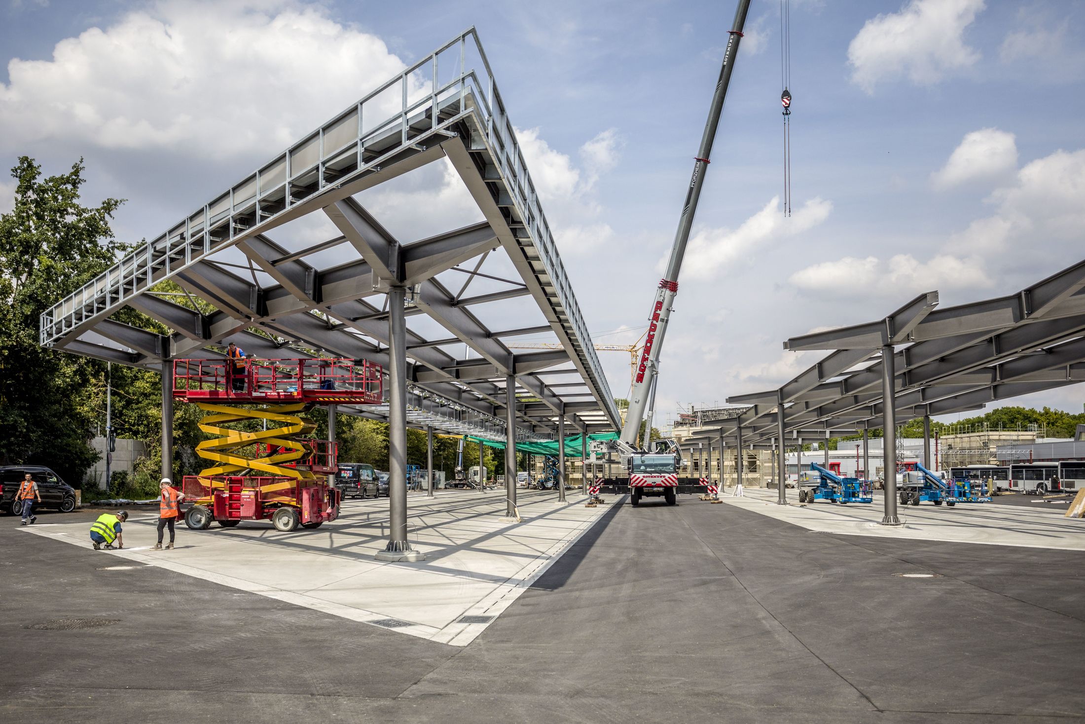 E-Bus-Carports Carports Köln 