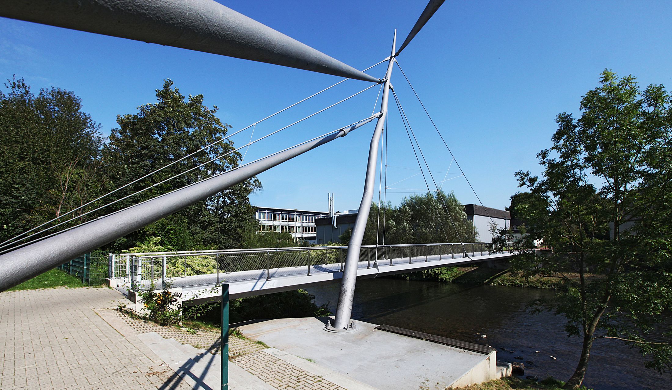Leichlingen Geh- und Radwegbrücke Fußbrücke