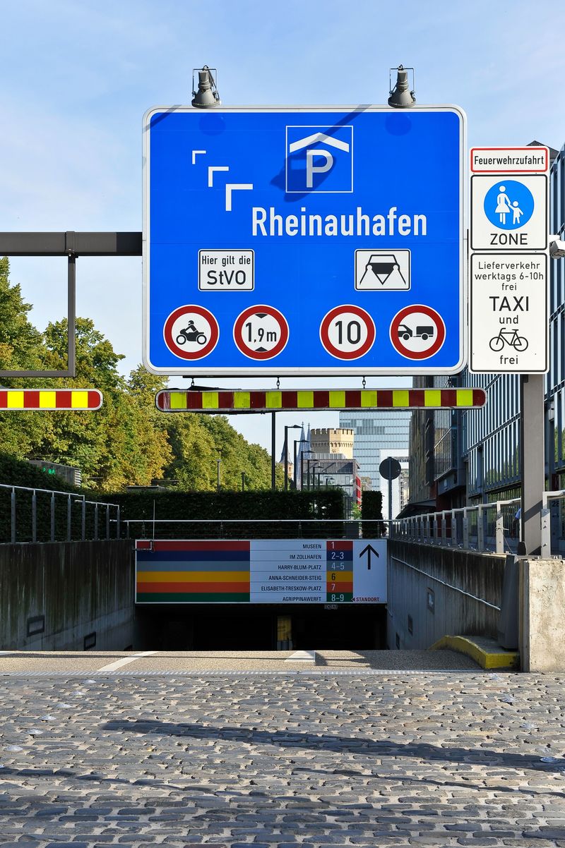 Tiefgarage Rheinauhafen Köln 