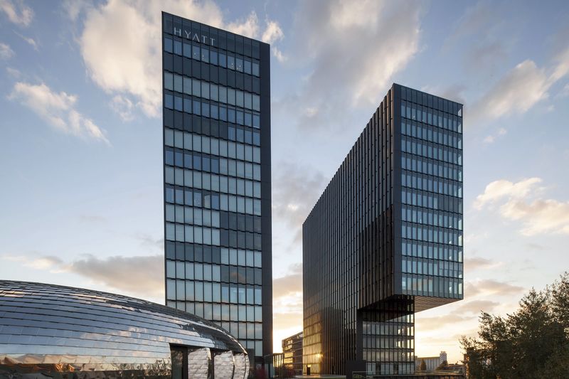 Hafenspitze Medienhafen Düsseldorf 