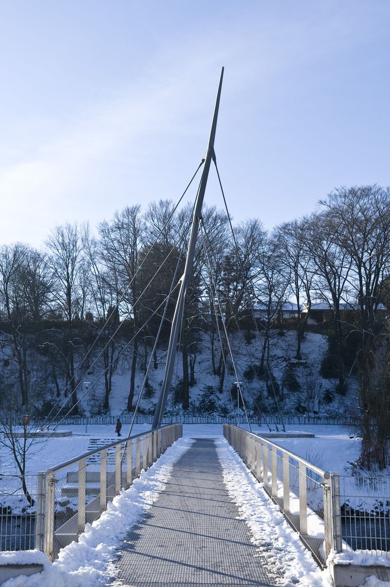 Leichlingen Geh- und Radwegbrücke Fußbrücke